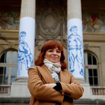 Diana Velásquez, artista plástica que resalta el talento de las mujeres colombianas en París