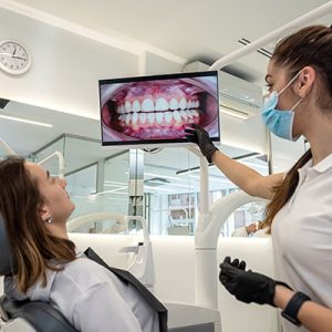 paciente llega a la odontologia