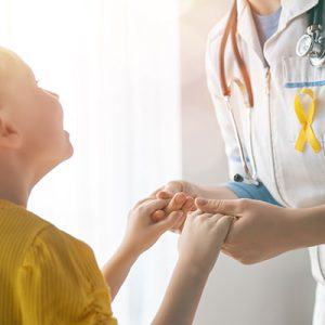 niño paciente de cáncer