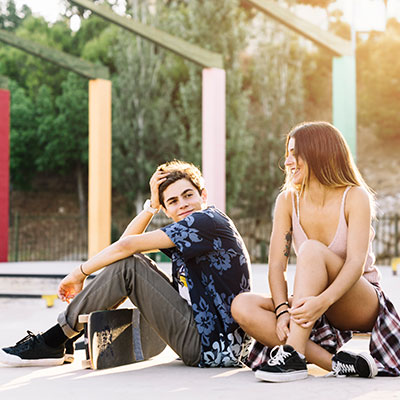 parejas adolescentes