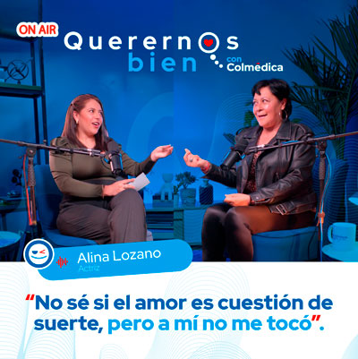 Alina Lozano: "No sé si el amor es cuestión de suerte, pero a mí no me tocó"