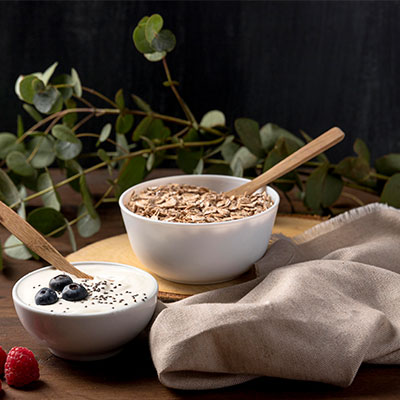 alimentos funcionales en una taza